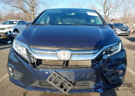 2019 Honda Odyssey Ex-L from USA, damaged, VIN 5FNRL6H79KB012851